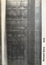 Richard serra axis gebraucht kaufen  Klettgau
