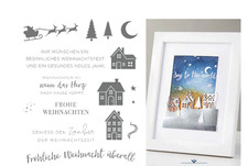 Stampin stempelset weihnachten gebraucht kaufen  Burtenbach