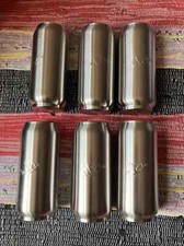 6 X GREY GOOSE VODKA copo de refrigerante de aço inoxidável escovado lata isolada de vidro comprar usado  Enviando para Brazil