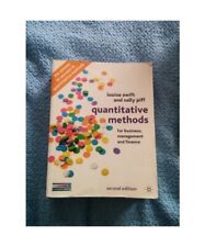Quantitative methoden unterneh gebraucht kaufen  Trebbin