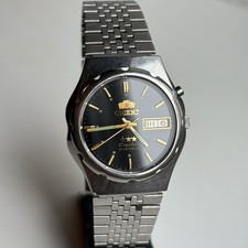 Vintage Japão Relógio de Pulso Automático Orient 3 Estrelas Cristal 21 Joias Manutenção comprar usado  Enviando para Brazil
