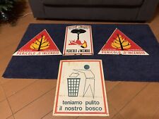 Cartelli stradali vintage usato  Vidigulfo