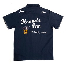 Camisa de boliche Houston marca japonesa estilo vintage ponto corrente VLV, usado comprar usado  Enviando para Brazil