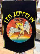 Pôster Led Zeppelin Swan Song Velvet Flocked Blacklight 22"x33" Bom comprar usado  Enviando para Brazil
