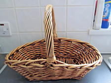 Vintage wicker basket for sale  STOURBRIDGE