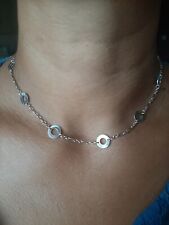 Collier chaîne pendentif d'occasion  Rioz