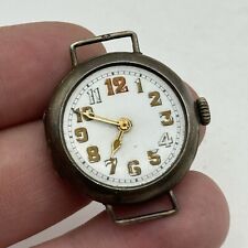 27mm Mujer Plata Ley Gabardina Estilo Swiss Reloj Para Piezas A Restaurar comprar usado  Enviando para Brazil