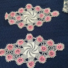 Vintage hand crocheted for sale  Saint Louis