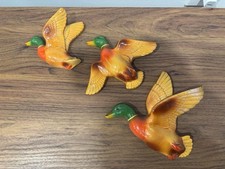 Vintage chalkware ducks for sale  New Concord