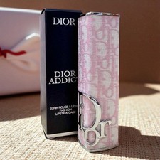 Estuche de lápiz labial Christian Dior Addict rosa accesorio cosmético oblicuo segunda mano  Embacar hacia Mexico