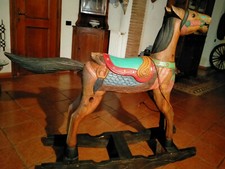 Cavallo dondolo epoca usato  Italia