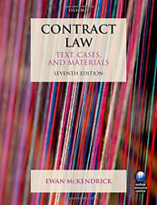 Contract law text for sale  ROSSENDALE