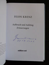 Egon krenz signed gebraucht kaufen  Neuruppin