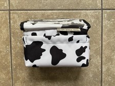 Bolsa exterior para manillar bolsa delantera para bicicleta con estampado de vaca segunda mano  Embacar hacia Mexico
