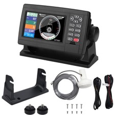 Barco marinho satélite GPS plotter gráfico 5 polegadas navegador display LCD localizador GPS comprar usado  Enviando para Brazil