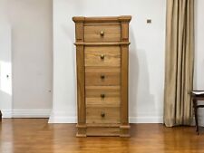 Solid oak tallboy for sale  TOWCESTER