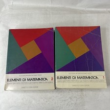 Elementi matematica dodero usato  Roma