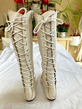 Vintage bata cream for sale  POTTERS BAR