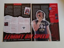 Lemmy motorhead clippings d'occasion  La Bégude-de-Mazenc