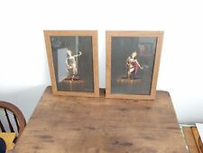 Vintage pair gouache for sale  WARRINGTON
