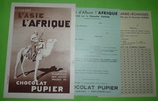 Chocolat pupier publicite d'occasion  Vendat