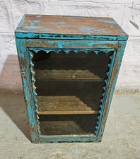Vitrine bleue teck d'occasion  Châtenay-Malabry