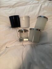 Glass candle jars for sale  STANLEY