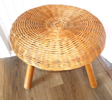 Wicker tripod stool for sale  Coeur D Alene