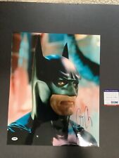 FOTO AUTOGRAFADA DO BATMAN DE GEORGE CLOONEY 16x20 polegadas. PSA/DNA comprar usado  Enviando para Brazil