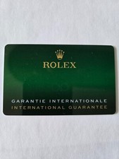 Rolex internationale garantiek gebraucht kaufen  Pforzheim