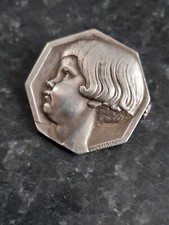 Belle broche argent d'occasion  Ouistreham