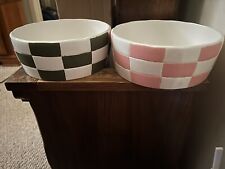 Pink white checkered for sale  Lusby