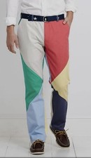Calça Vineyard Vines Burgee Club por Shep & Ian Regatta multicolorida - Tamanho 33/32 comprar usado  Enviando para Brazil