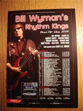 BILL WYMAN - RHYTHM KINGS A5 FLYER, 2009 BEST OF LIVE TOUR - EX ROLLING STONES, usado comprar usado BILL WYMAN - RHYTHM KINGS A5 FLYER, 2009 BEST OF LIVE TOUR - EX ROLLING STONES, usado comprar usado  Enviando para Brazil