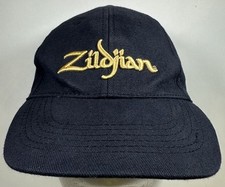 Kit de bateria vintage Zildjian boné pratos chapéu preto baterista, usado comprar usado  Enviando para Brazil