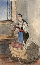 Mother feeding baby for sale  UK
