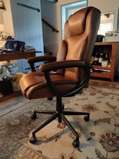 High back leather for sale  Ambler