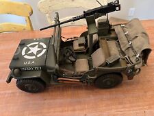 Veículo militar Jeep Willys dos EUA Willys 21st Century Ultimate Soldier 1:6 Segunda Guerra Mundial comprar usado  Enviando para Brazil