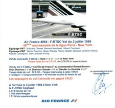 Concorde pilot signed for sale  BATH