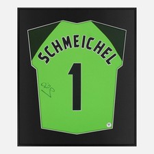 Framed schmeichel signed for sale  BEVERLEY