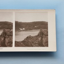 Jersey Stereoview C1900 Foto Real Ilhas do Canal Anne Port Cottages comprar usado Jersey Stereoview C1900 Foto Real Ilhas do Canal Anne Port Cottages comprar usado  Enviando para Brazil