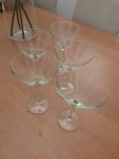 Large martini glasses for sale  LONDON