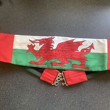 Men welsh cummerbund for sale  SWANSEA