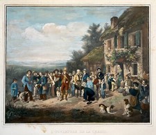 Ouverture chasse watercolor d'occasion  Expédié en Belgium