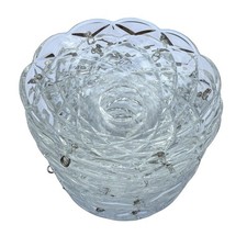 Pressed glass round for sale  Burdett