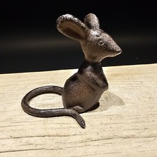 Batente de porta de mouse antigo estilo vintage ferro fundido comprar usado  Enviando para Brazil