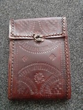 Hand tooled leather for sale  LEIGH