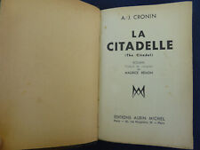 Livre cronin citadelle d'occasion  Mollégès