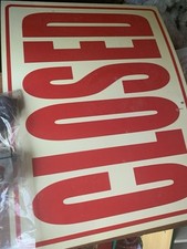 Open closed sign for sale  Keatchie