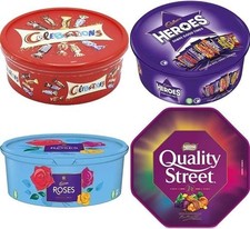 Chocolate tubs celebrations for sale  WEMBLEY
